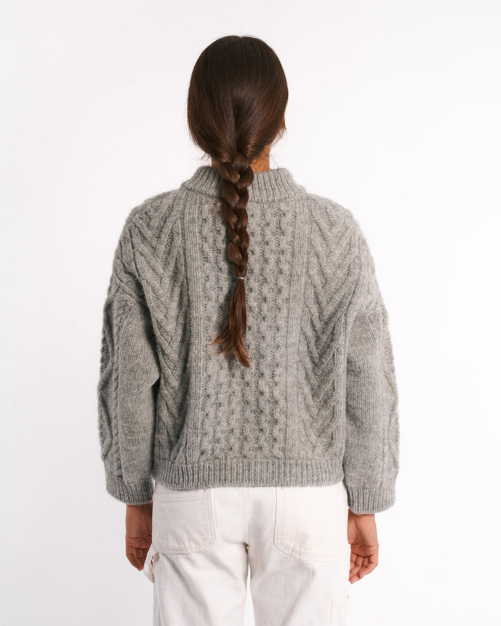 Au Vieux Campeur - Paid Leave - Elena Cardigan - Heather Gray