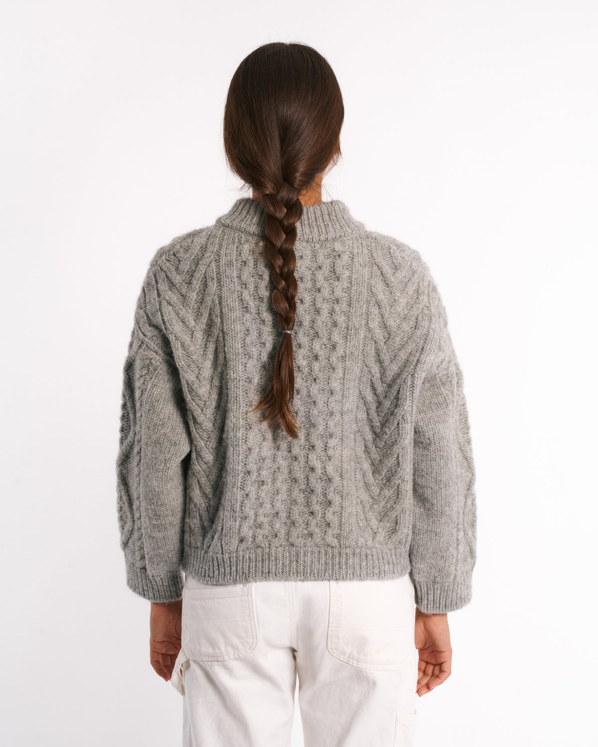 Au Vieux Campeur - Paid Leave - Elena Cardigan - Heather Gray