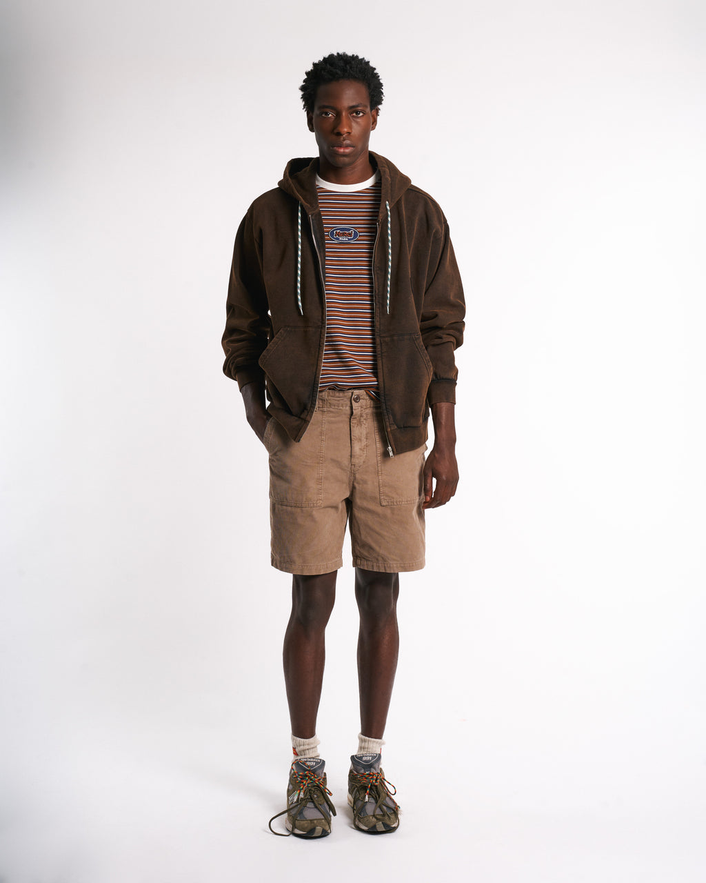 Au Vieux Campeur - Congés Payés - Sweat à capuche felix - Marron