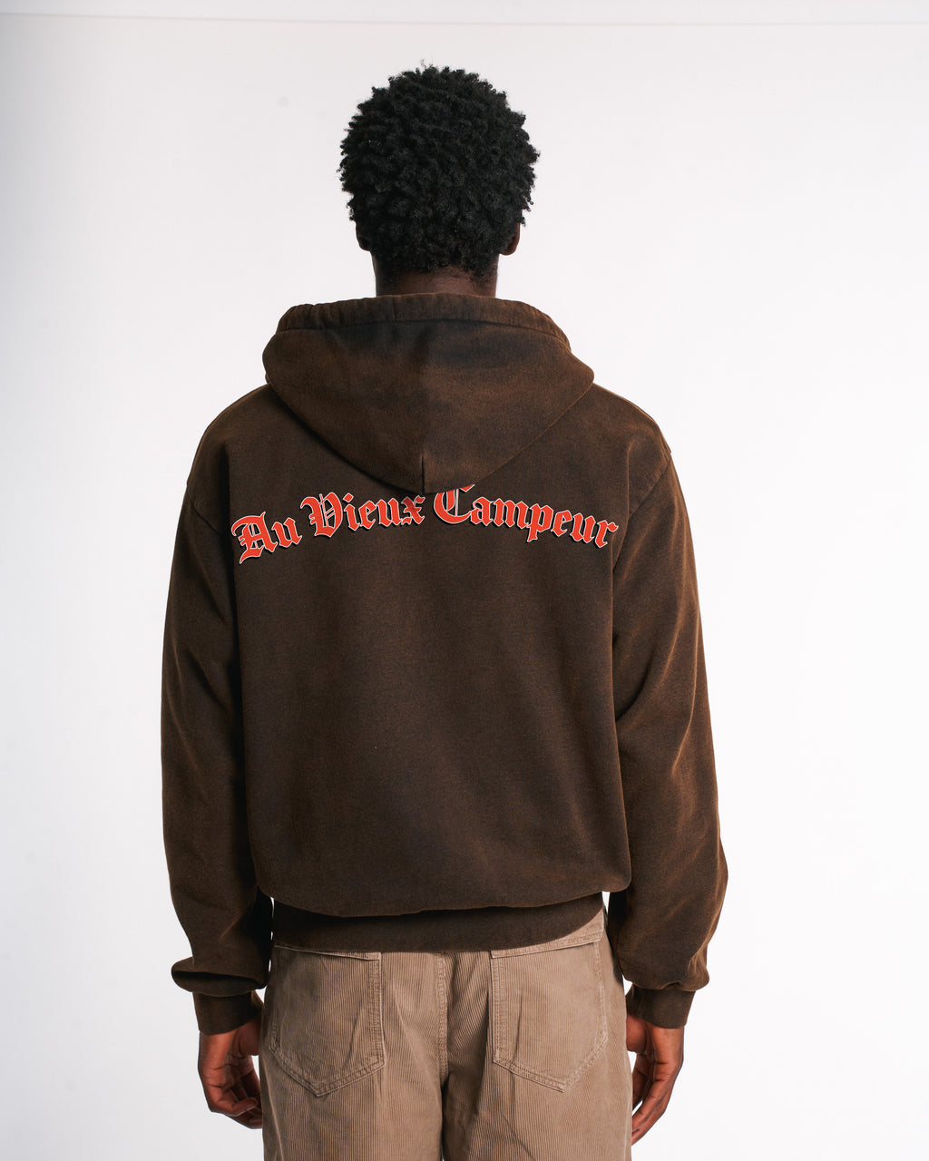 Au Vieux Campeur - Congés Payés - Sweat à capuche felix - Marron