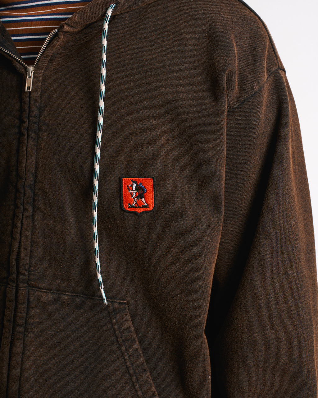 Au Vieux Campeur - Congés Payés - Sweat à capuche felix - Marron