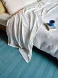 Merci - Drap Plat En Gaze De Coton - Blanc De Meudon