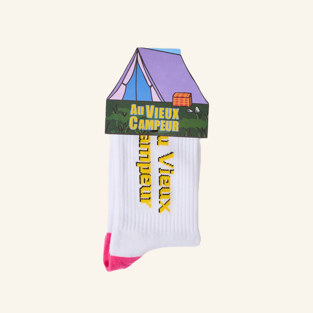 Au Vieux Campeur - Congés Payés - Chaussettes - Rose