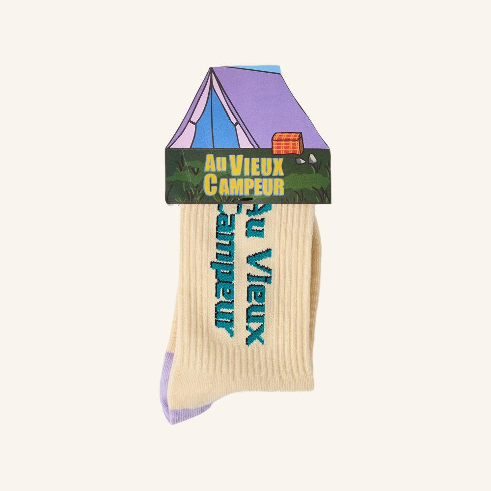 Au Vieux Campeur - Congés Payés - Au Vieux Campeur Socks - Purple