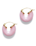 Anni Lu - Boucles d'oreilles Big Swell Hoops - Rose Blush