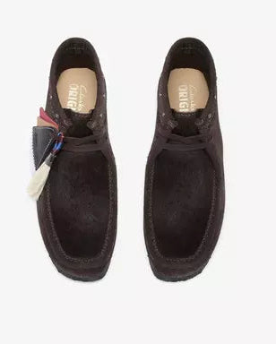 Clarks - Bottes Wallabee - Marron