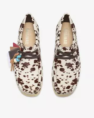 Clarks - Mocassins Wallabee - Imprimé Vache