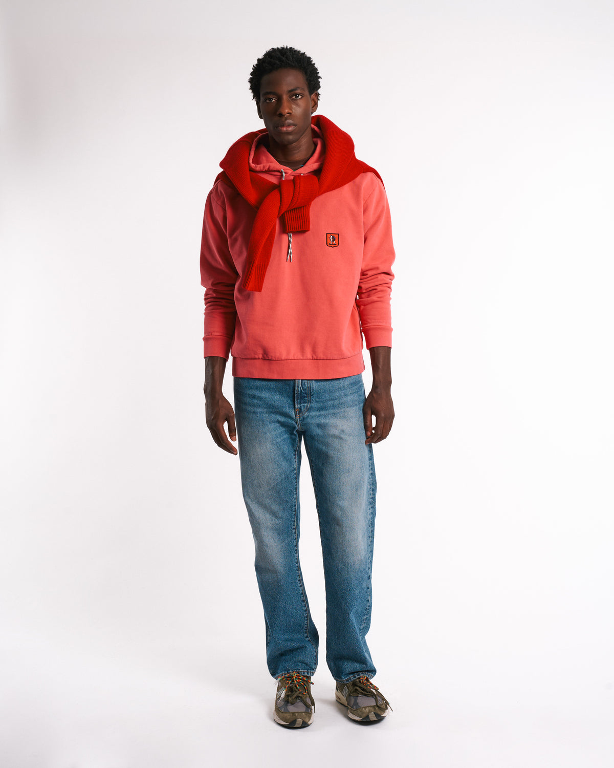 Au Vieux Campeur - Congés Payés - Sweat à capuche miller - Rouge