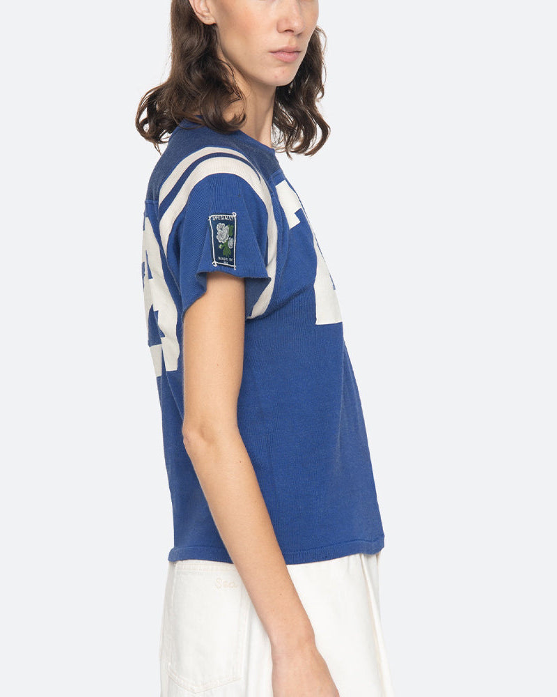 Sea NY - T-shirt Georgie Sportswear - Bleu - SEA NEW YORK - vue 2