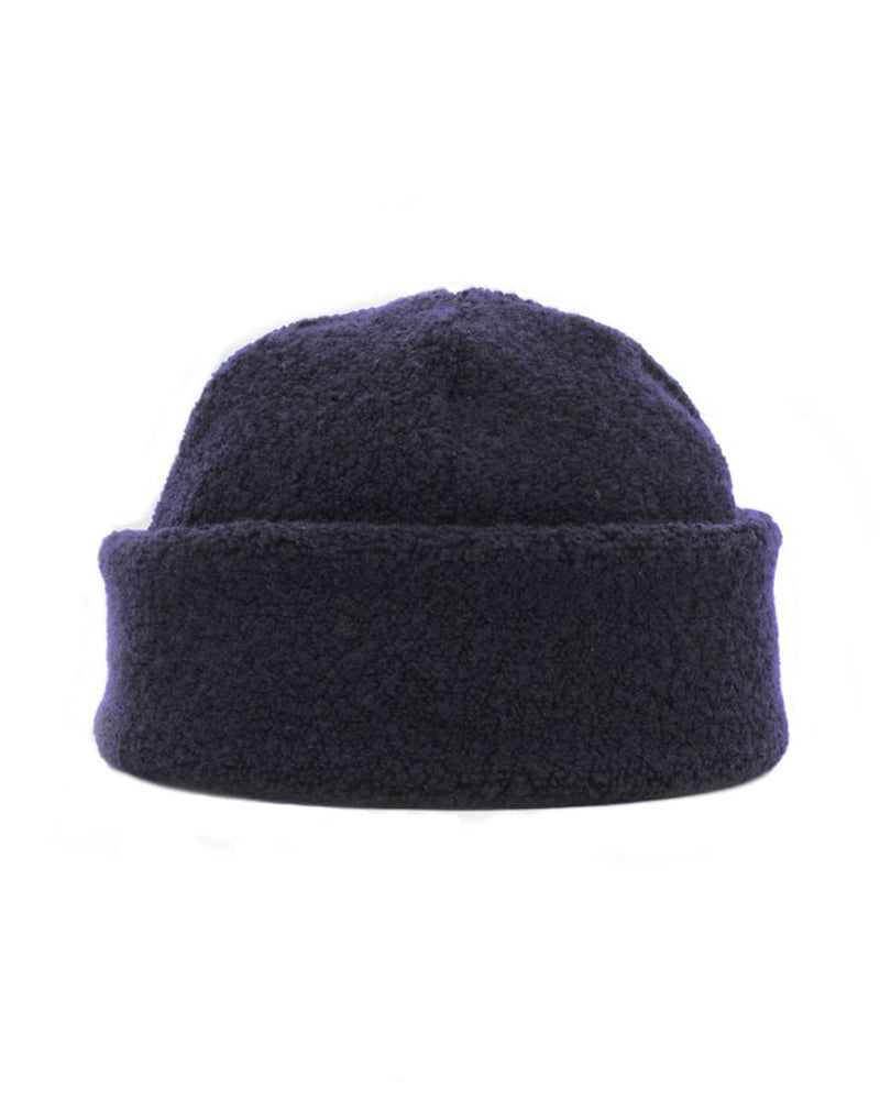 Bonnet Laine Recyclée - Marine - Cableami - vue 2