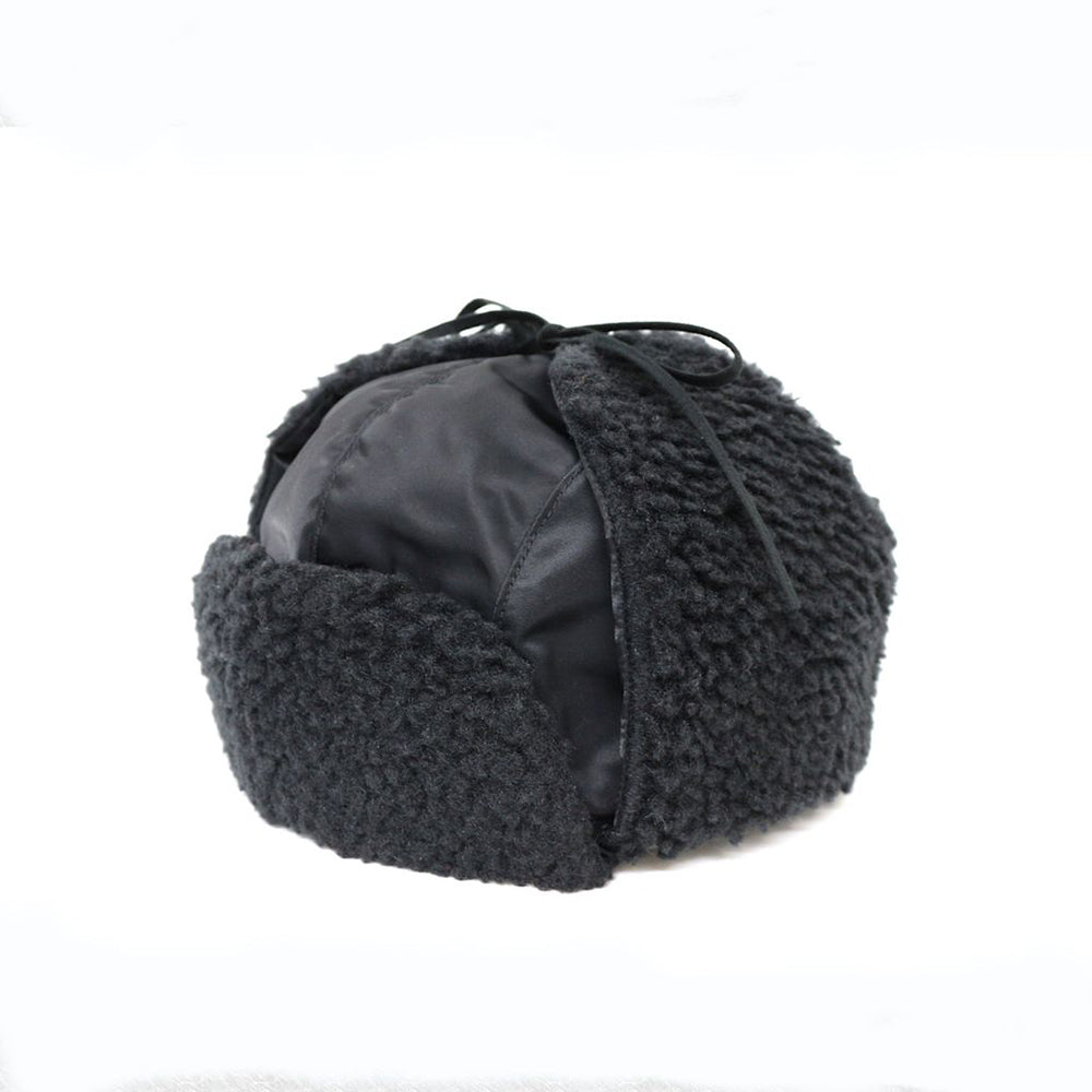 Chapeau Military Boa Aviator - Noir - Cableami - vue 2