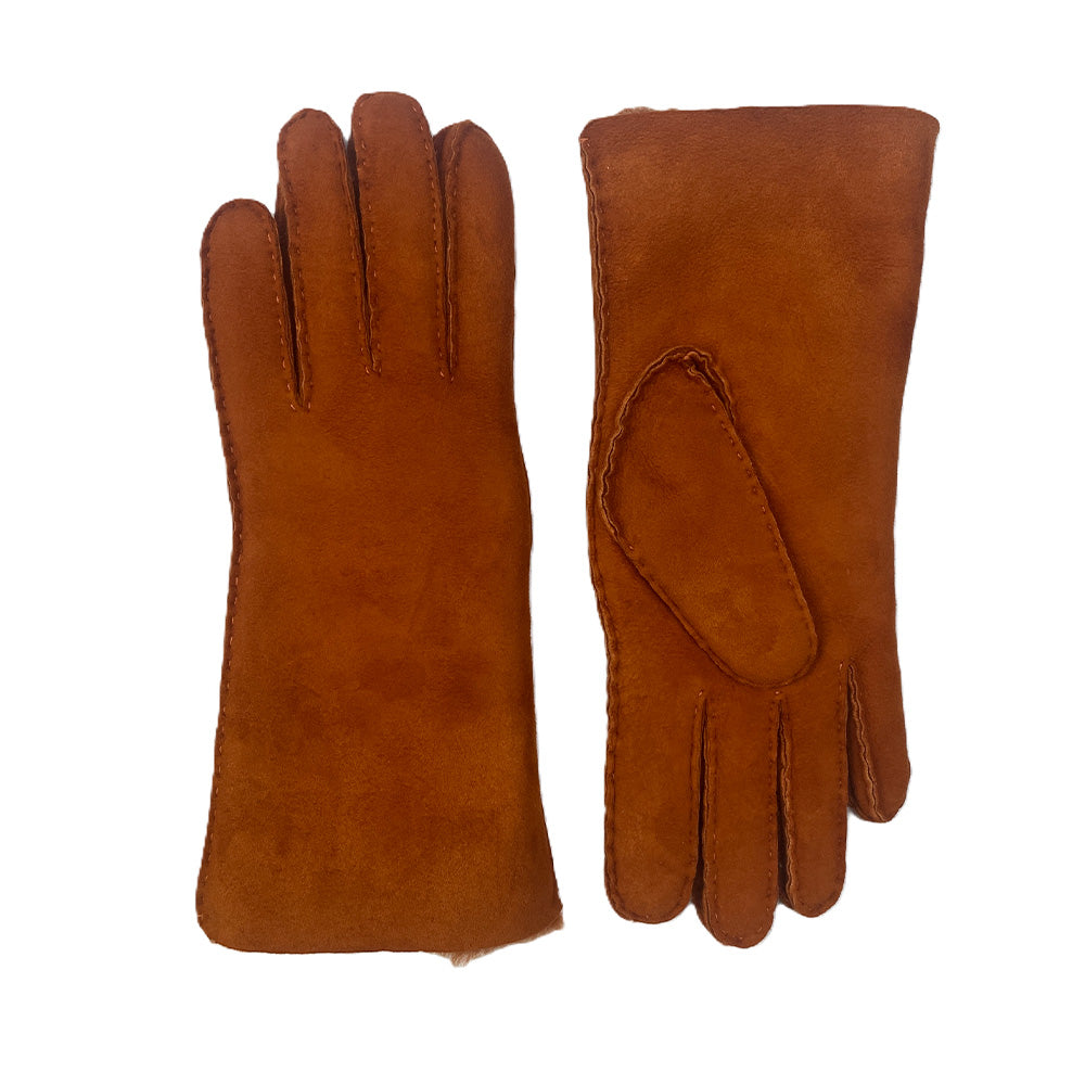 Milona - Gants Mouton - Orange Persia