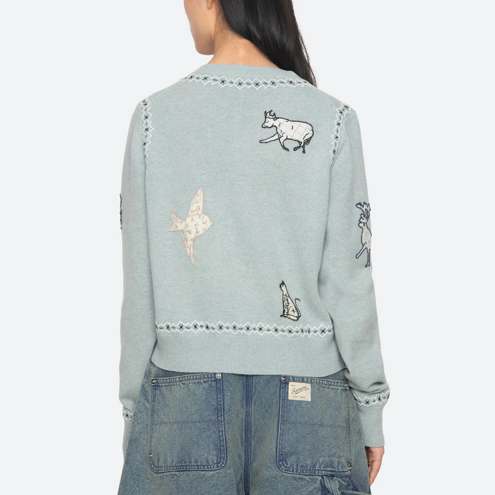 Sea NY - Cardigan Winslow - Bleu - SEA NEW YORK - vue 4