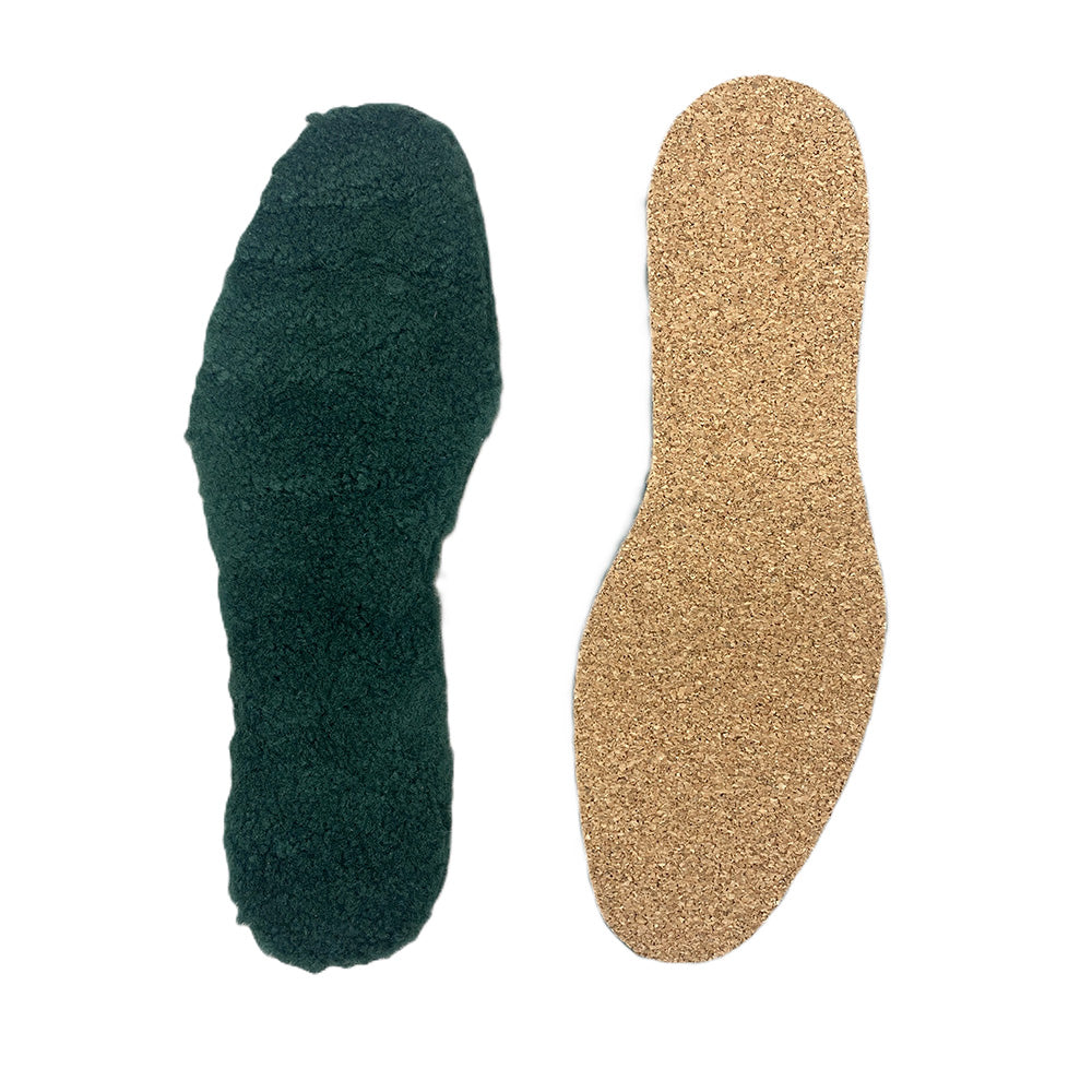 Milona - Semelles Mouton - Vert