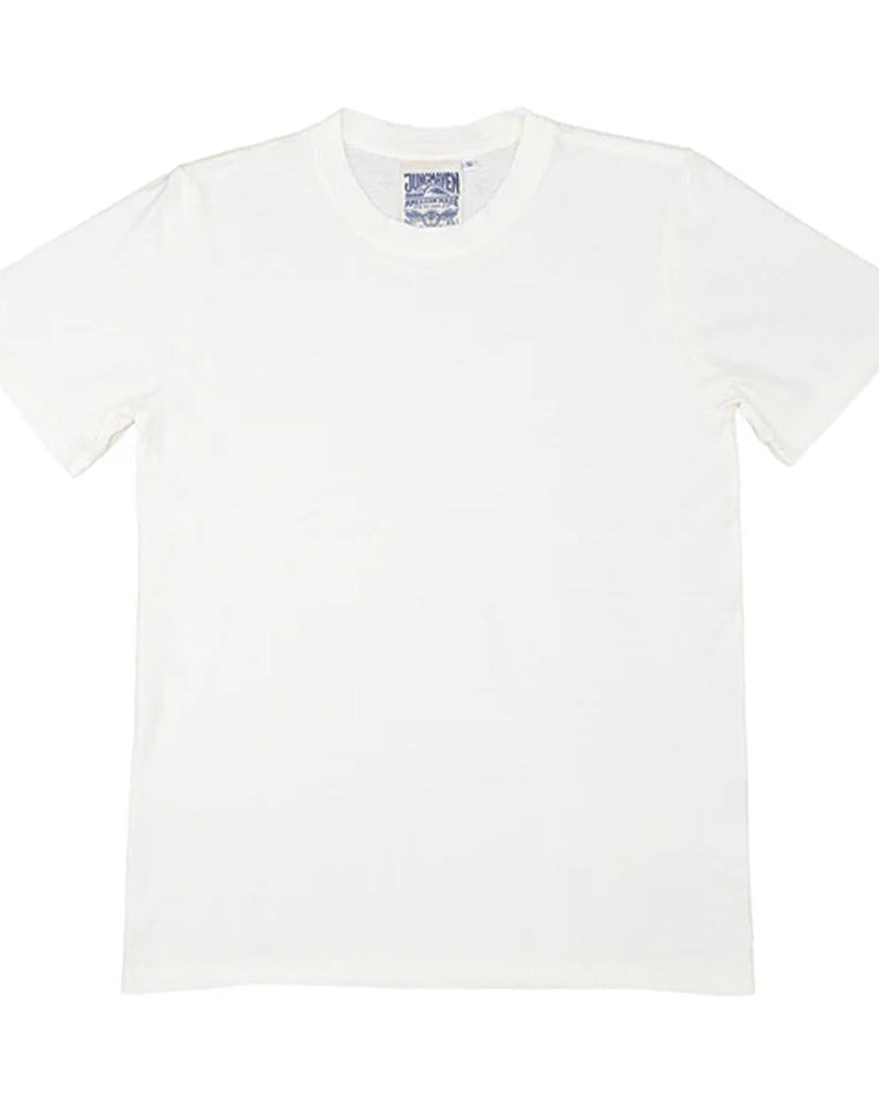 T-shirt Jung - Blanc Washed - Jungmaven