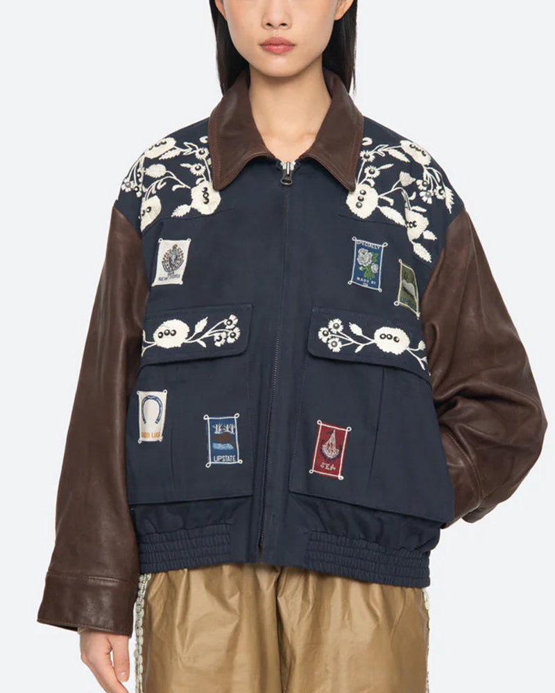 Sea NY - Veste Georgie Sportswear - Marine - SEA NEW YORK