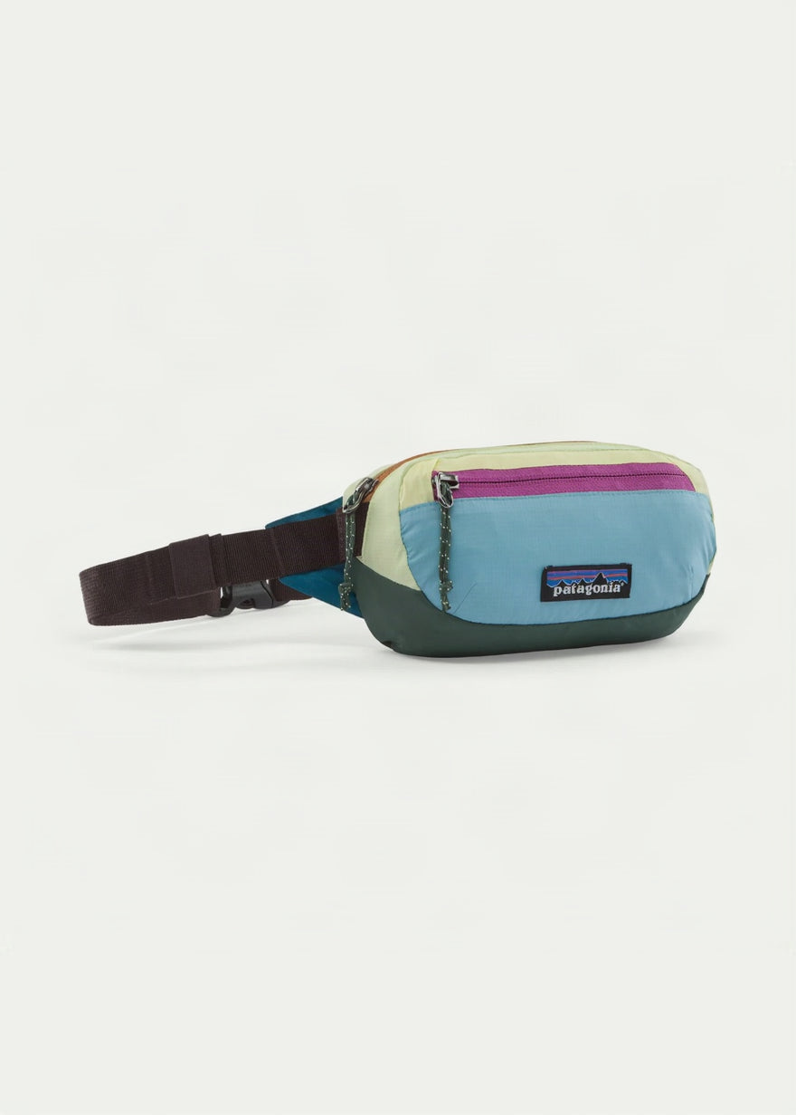 Patagonia - Terravia Mini Hip Bag - Patchwork Snowmelt Blue