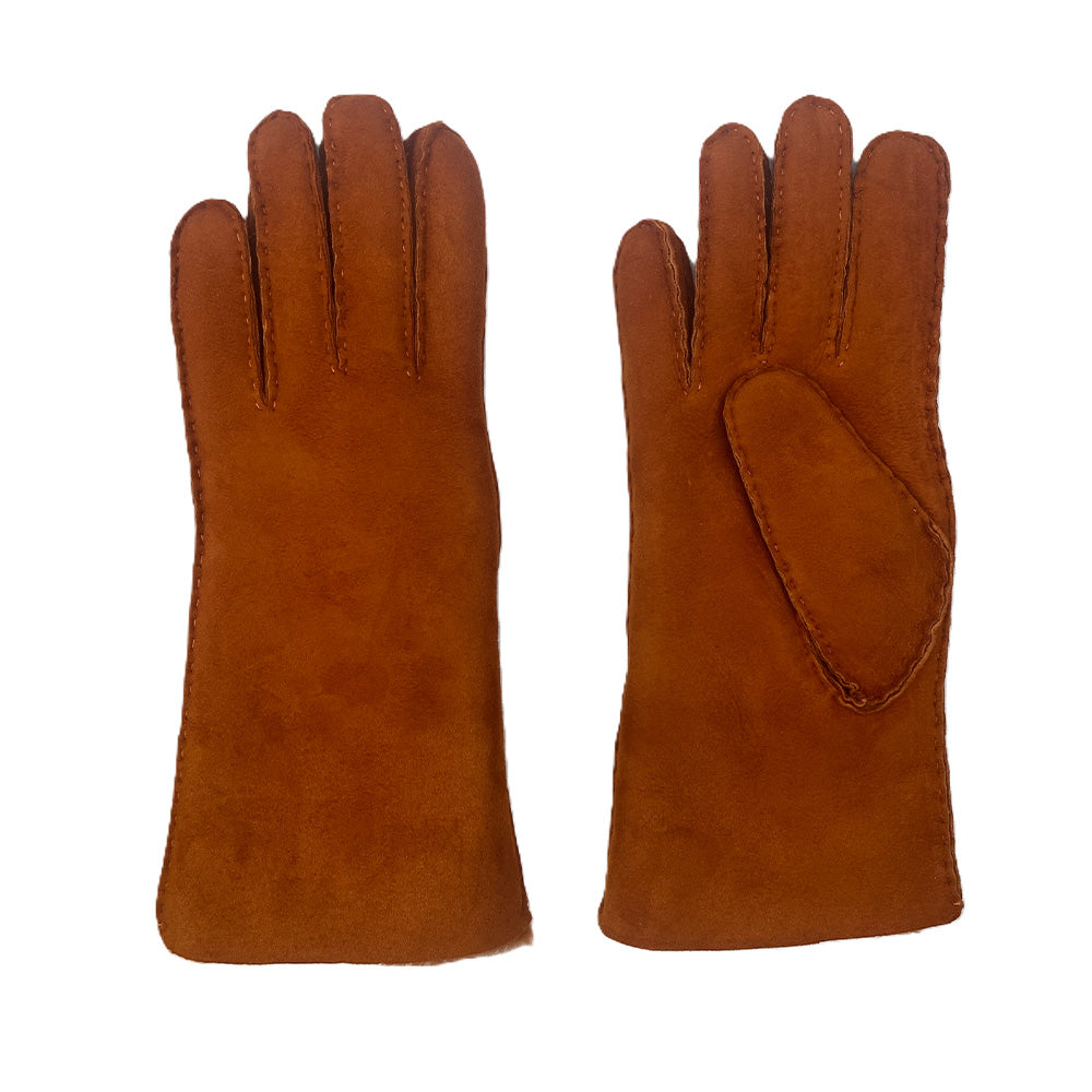 Milona - Gants Mouton - Orange Persia