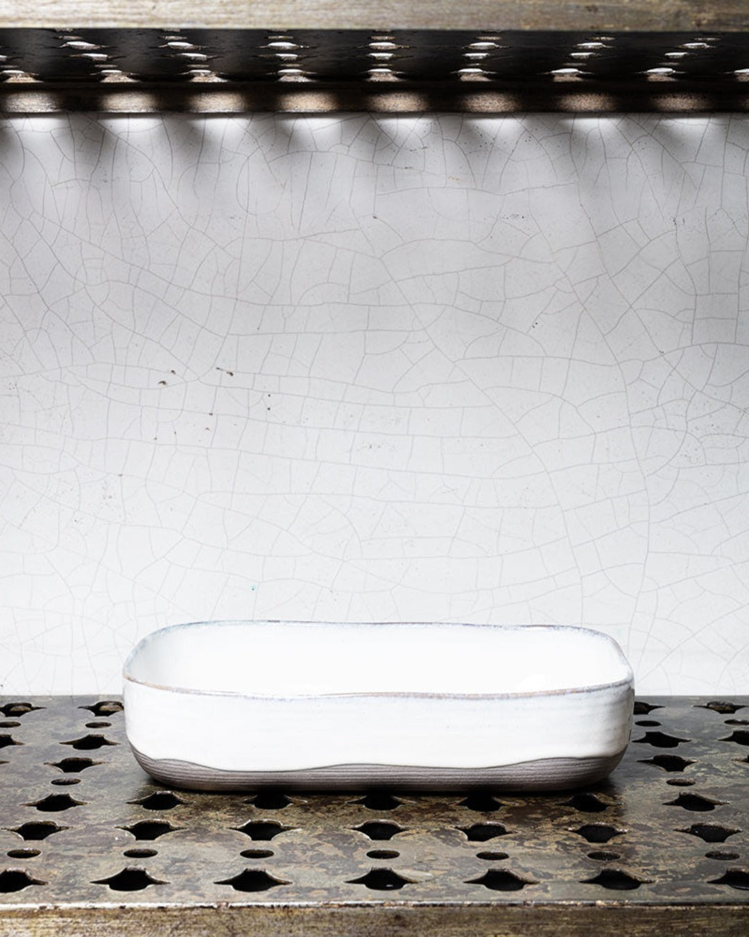 Merci x Serax - Stoneware deep dish n°5 - Mastic