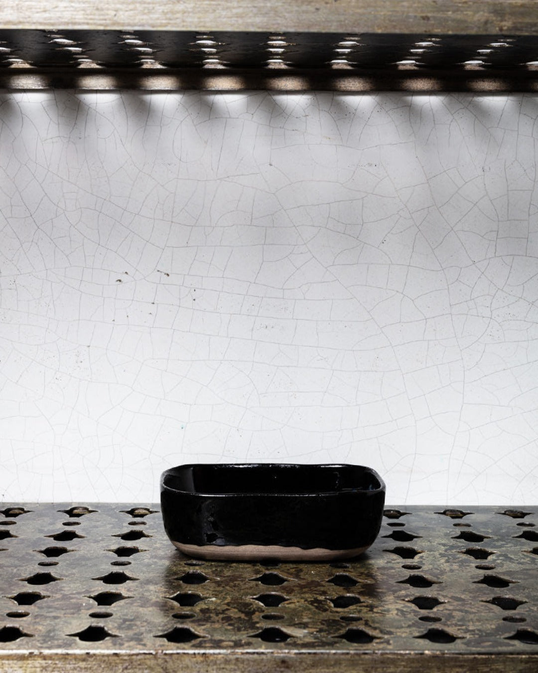 Merci x Serax - Stoneware deep dish n°6 - Ink Black