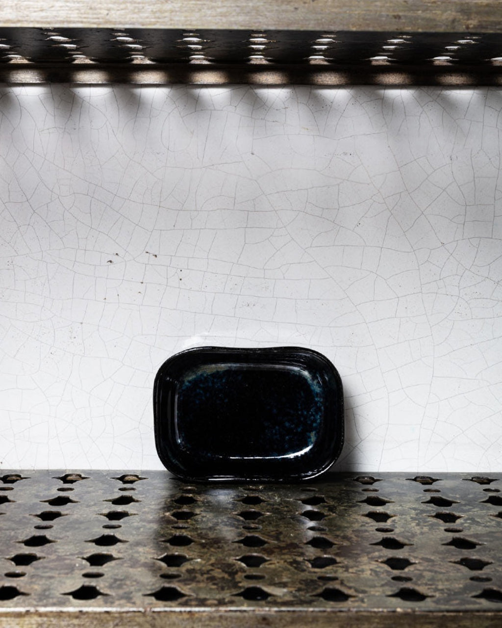 Merci x Serax - Stoneware deep dish n°6 - Ink Black