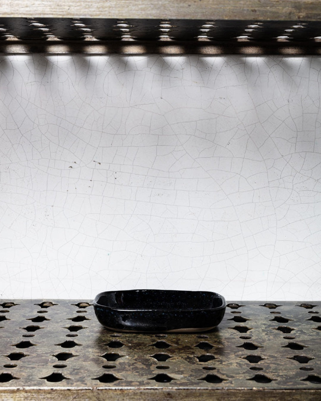Merci x Serax - Stoneware deep dish n°7 - Ink Black