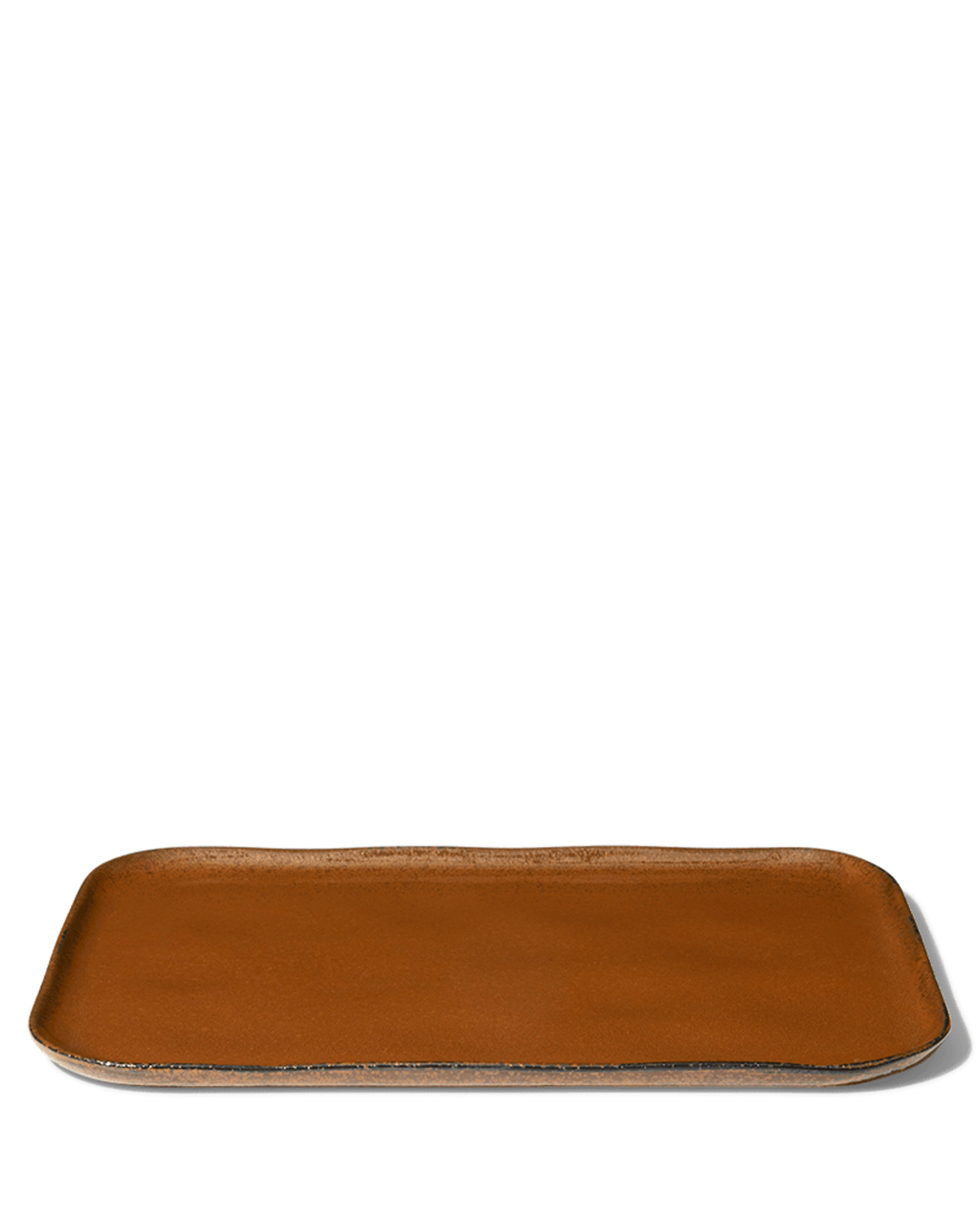 Merci x Serax - Stoneware flat plate n°1 - Ochre
