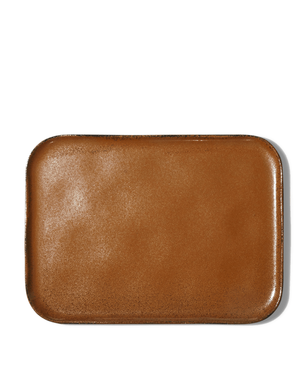 Merci x Serax - Stoneware flat plate n°1 - Ochre
