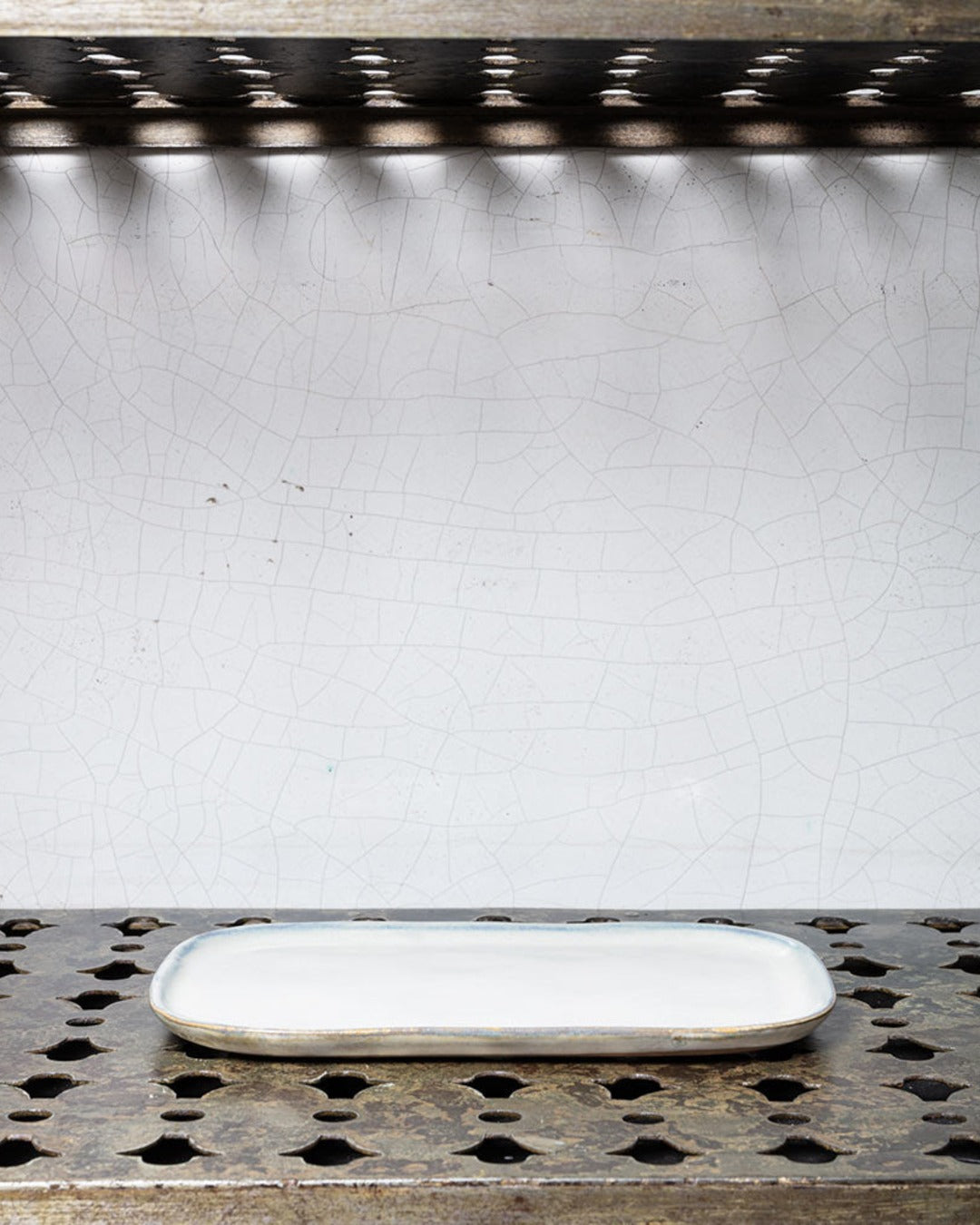 Merci x Serax - Stoneware flat plate n°2 - Mastic