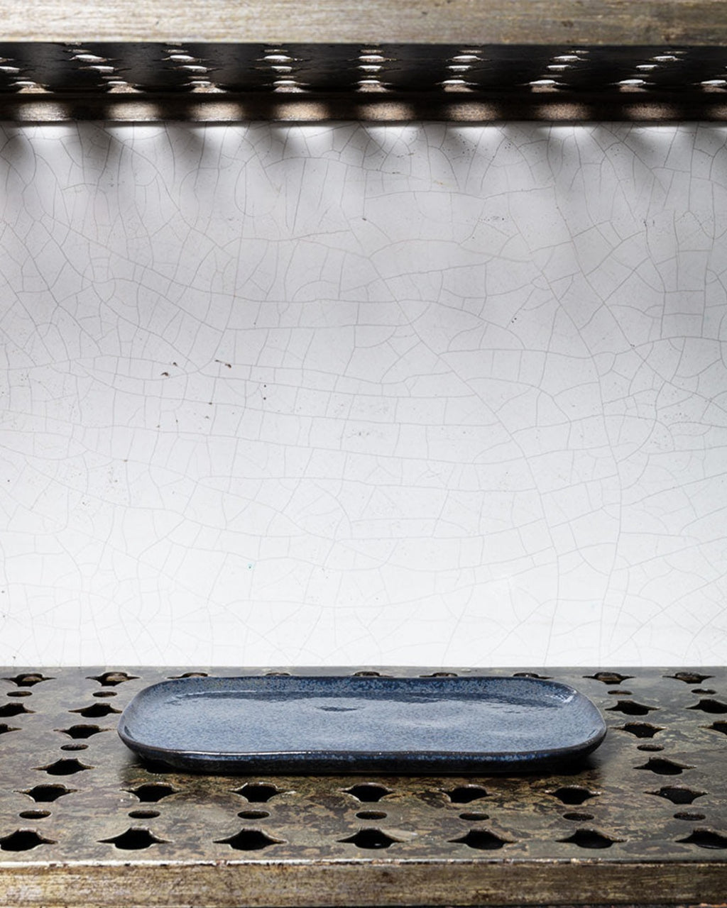 Merci x Serax - Stoneware flat plate n°2 - Storm