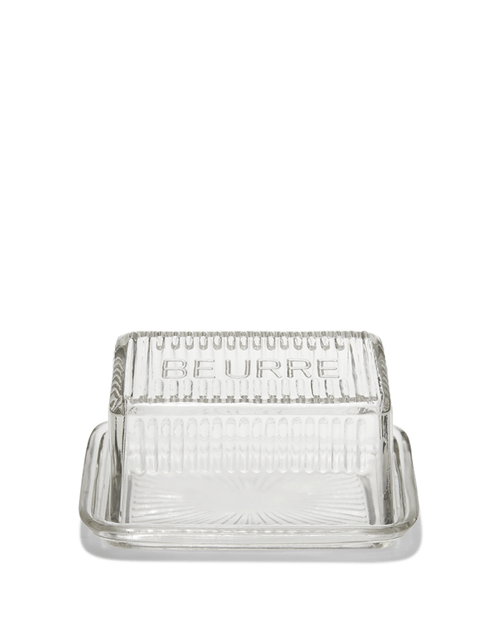 Bazar De Luxe - Glass butter dish