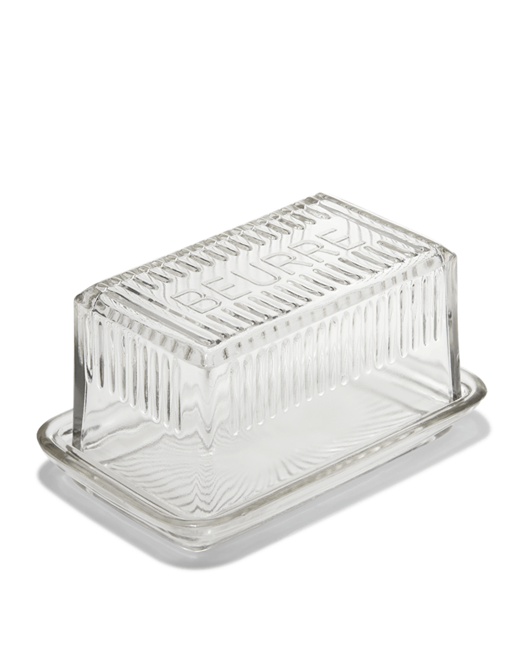 Bazar De Luxe - Glass butter dish