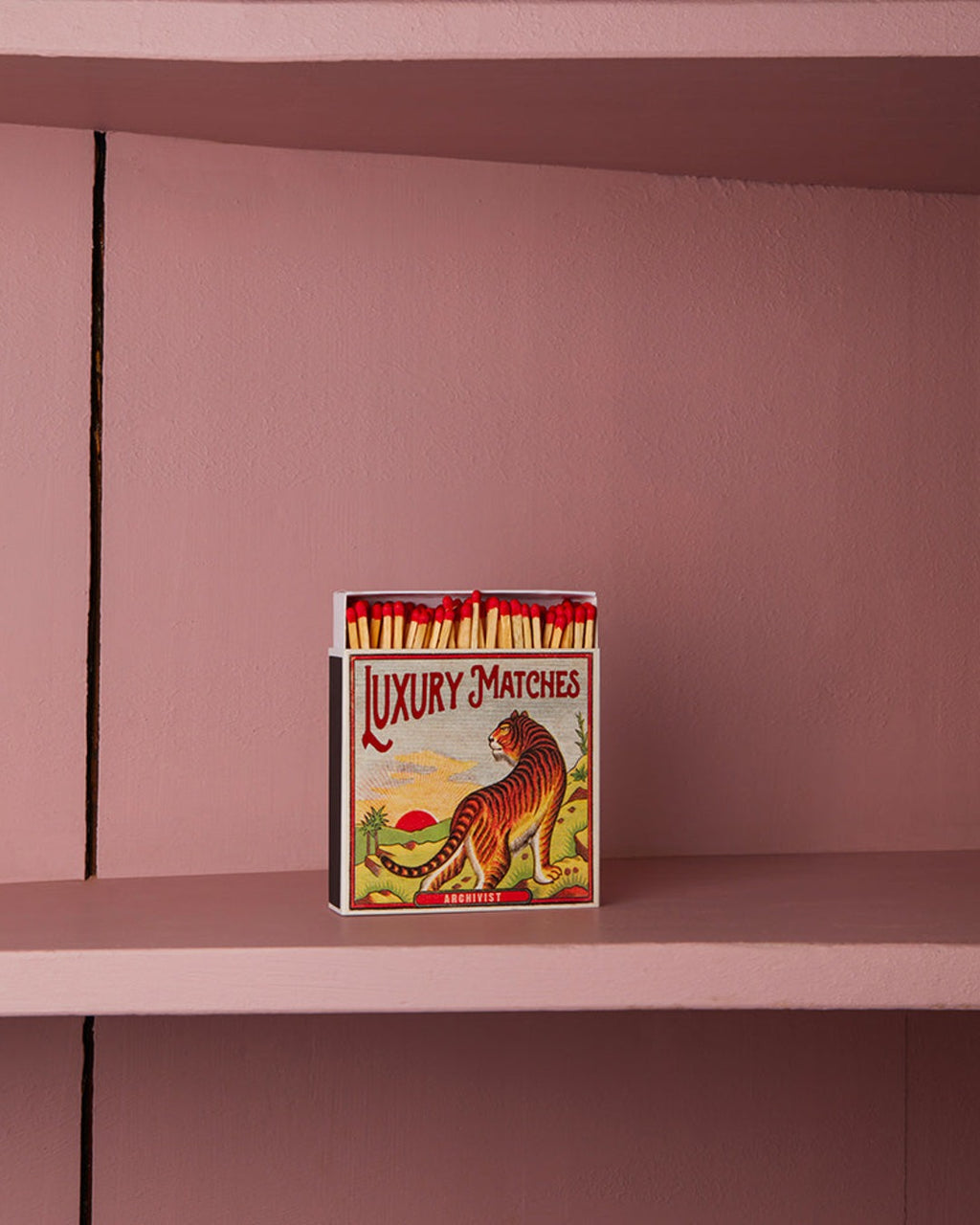 Archivist - Box of 150 large matches - Tiger