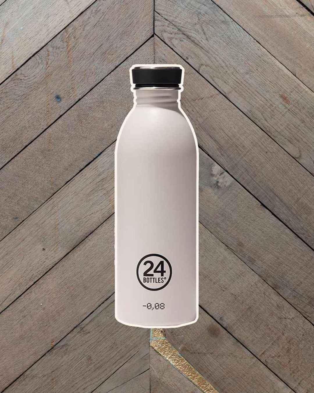 24 Bottles - Reusable steel bottle 500 ml - Urban - Dusty Pink