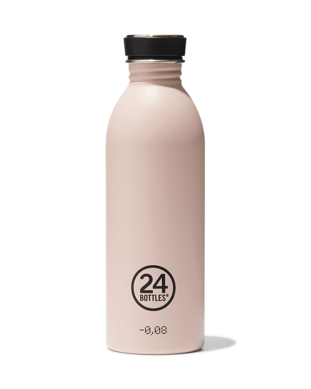 24 Bottles - Reusable steel bottle 500 ml - Urban - Dusty Pink