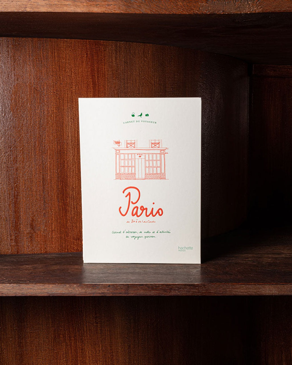 Hachette Editions - Book - Carnet du voyageur Paris