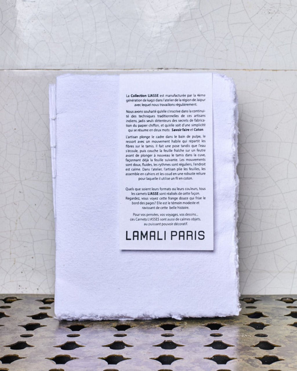 Lamali - Notebook Liasse - White