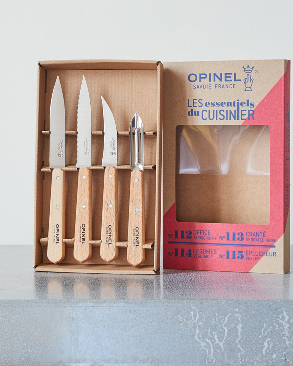 Opinel - Set of 4 Opinel knives