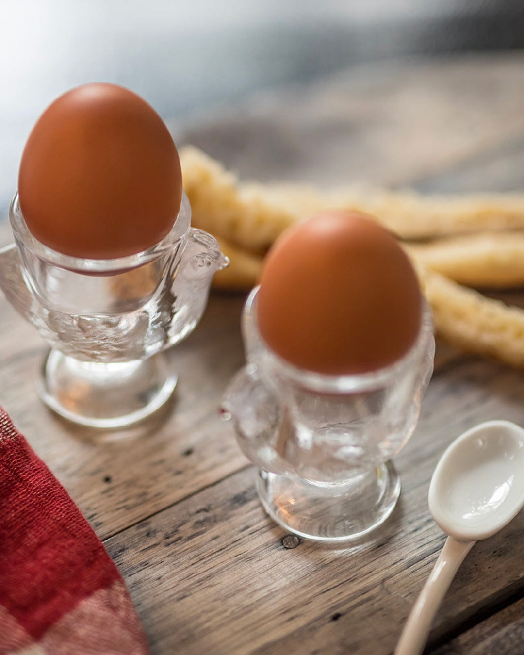 Luminarc - Pressed glass eggcup