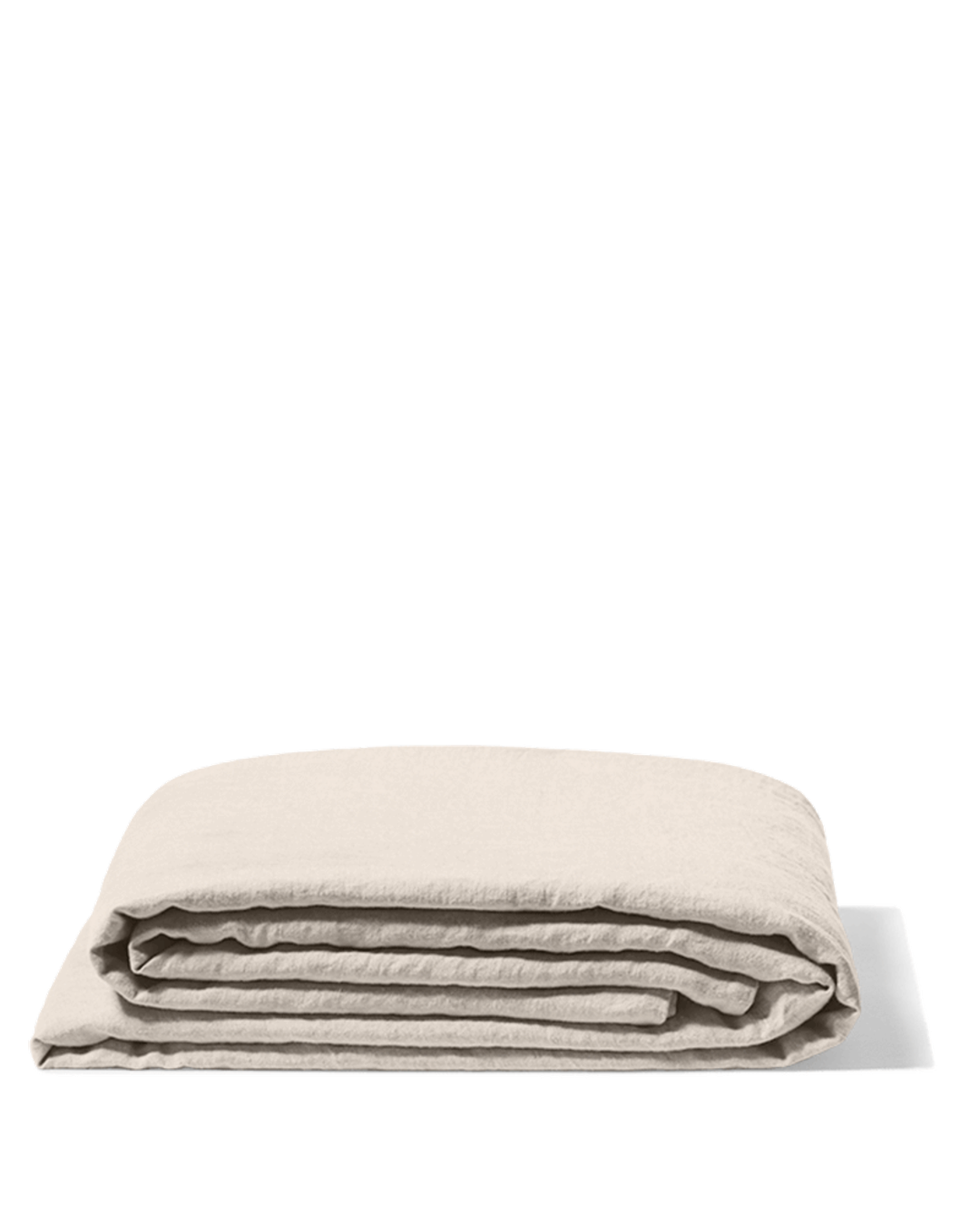 Merci - Washed linen flat sheet - Stone