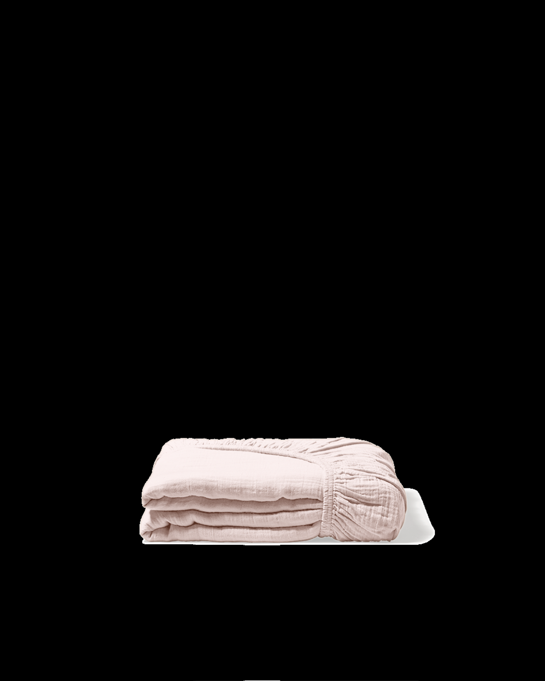 Merci - Drap-Housse En Gaze De Coton - Rose De Bagatelle