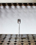 Serax - Fourchette Apéro En Métal Martelé Stonewash La Nouvelle Table