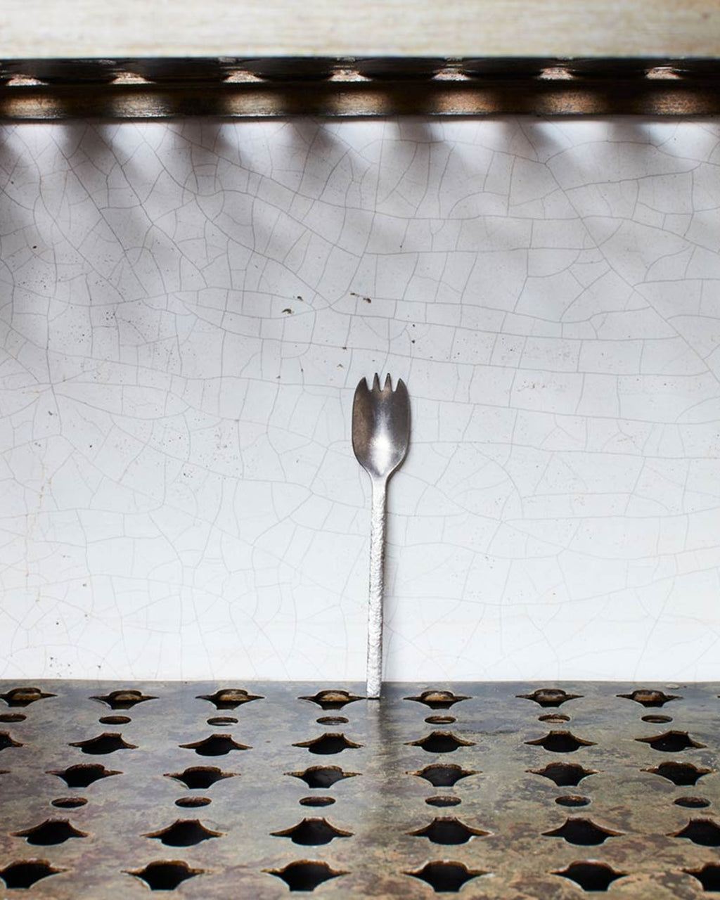 Serax - Fourchette Apéro En Métal Martelé Stonewash La Nouvelle Table