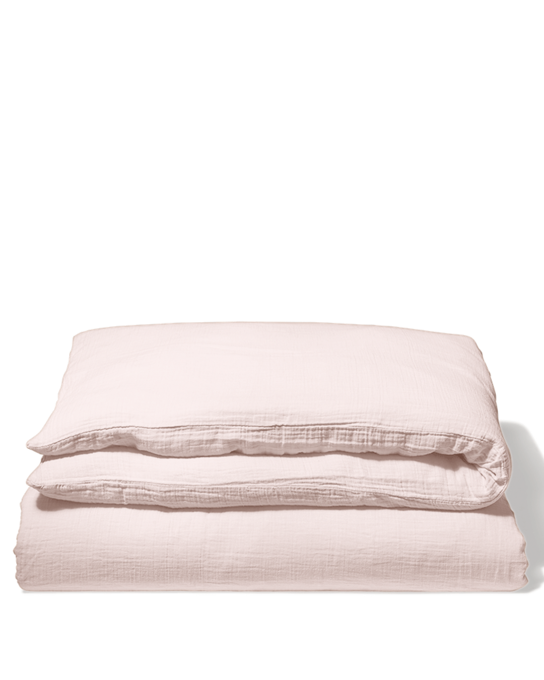 Merci - Cotton gauze duvet cover - Rose de Bagatelle