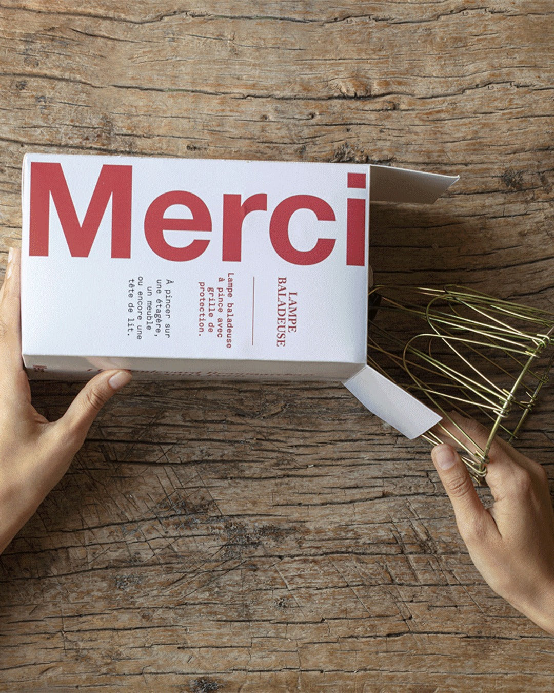 Merci - Lampe Baladeuse