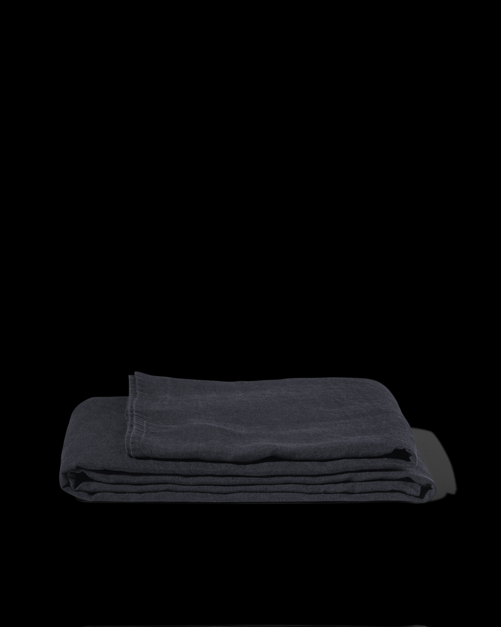 Merci - Washed linen tablecloth - Ink Blue