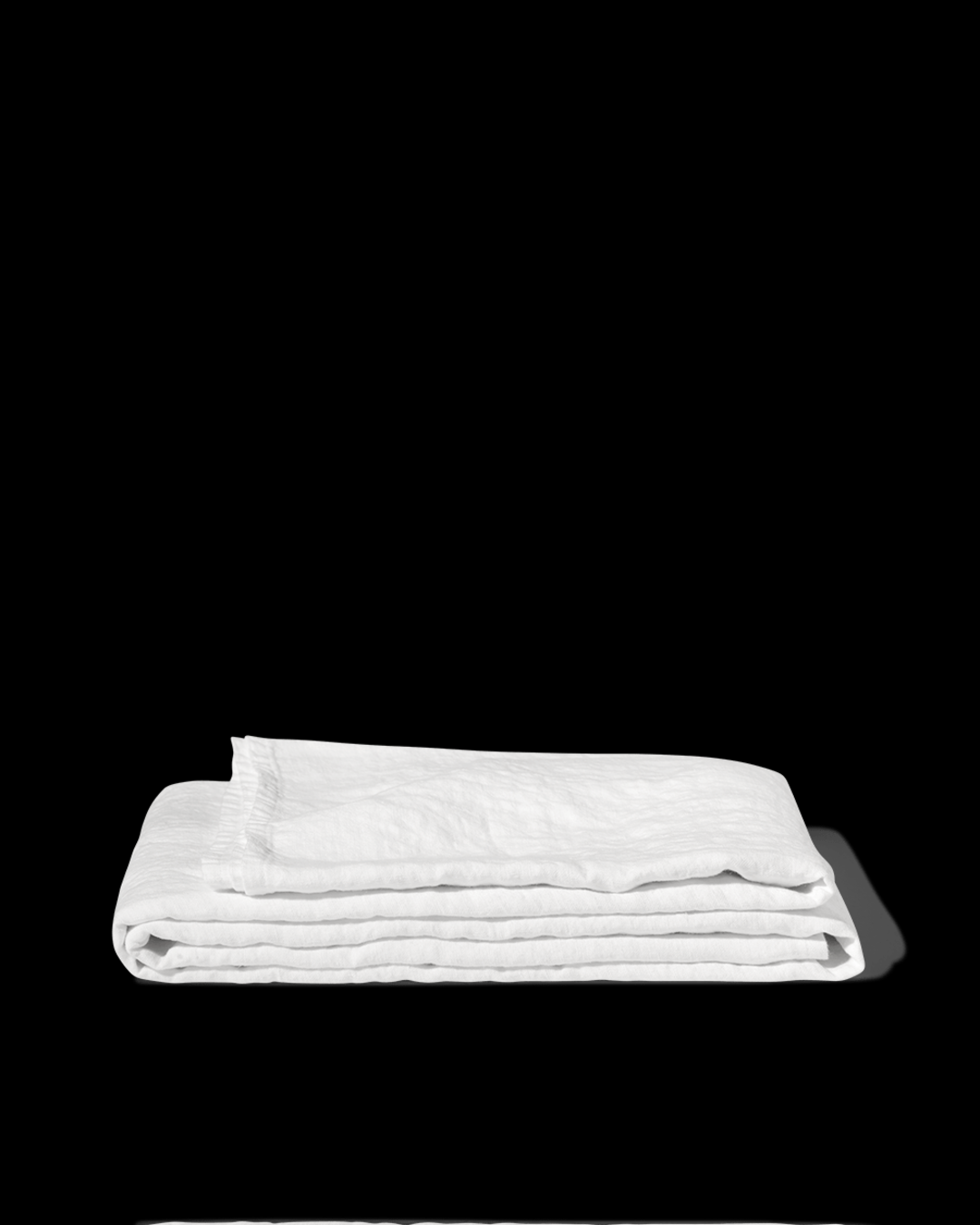 Merci - Nappe En Lin Lavé - Blanc Optique