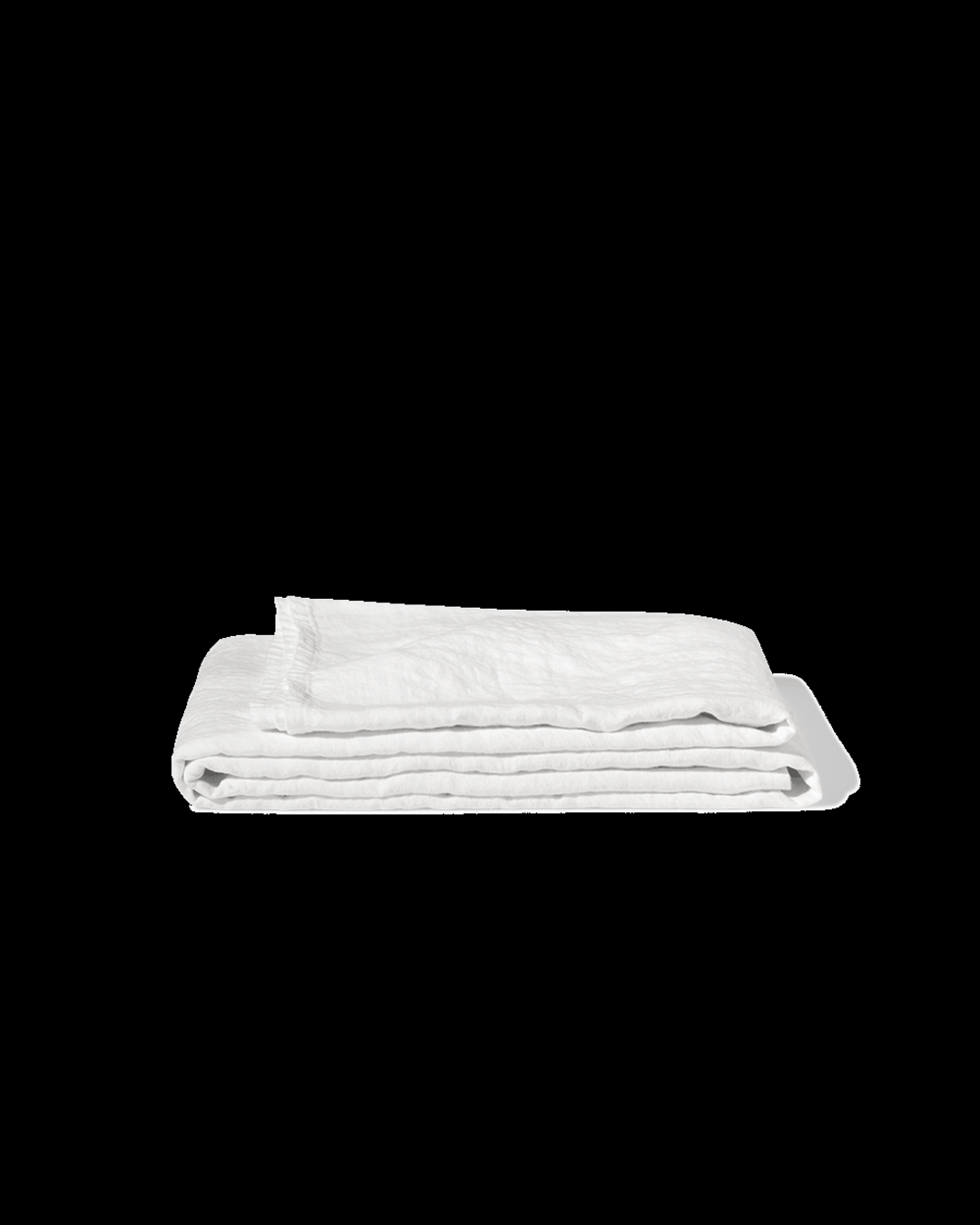 Merci - Nappe En Lin Lavé - Blanc Optique