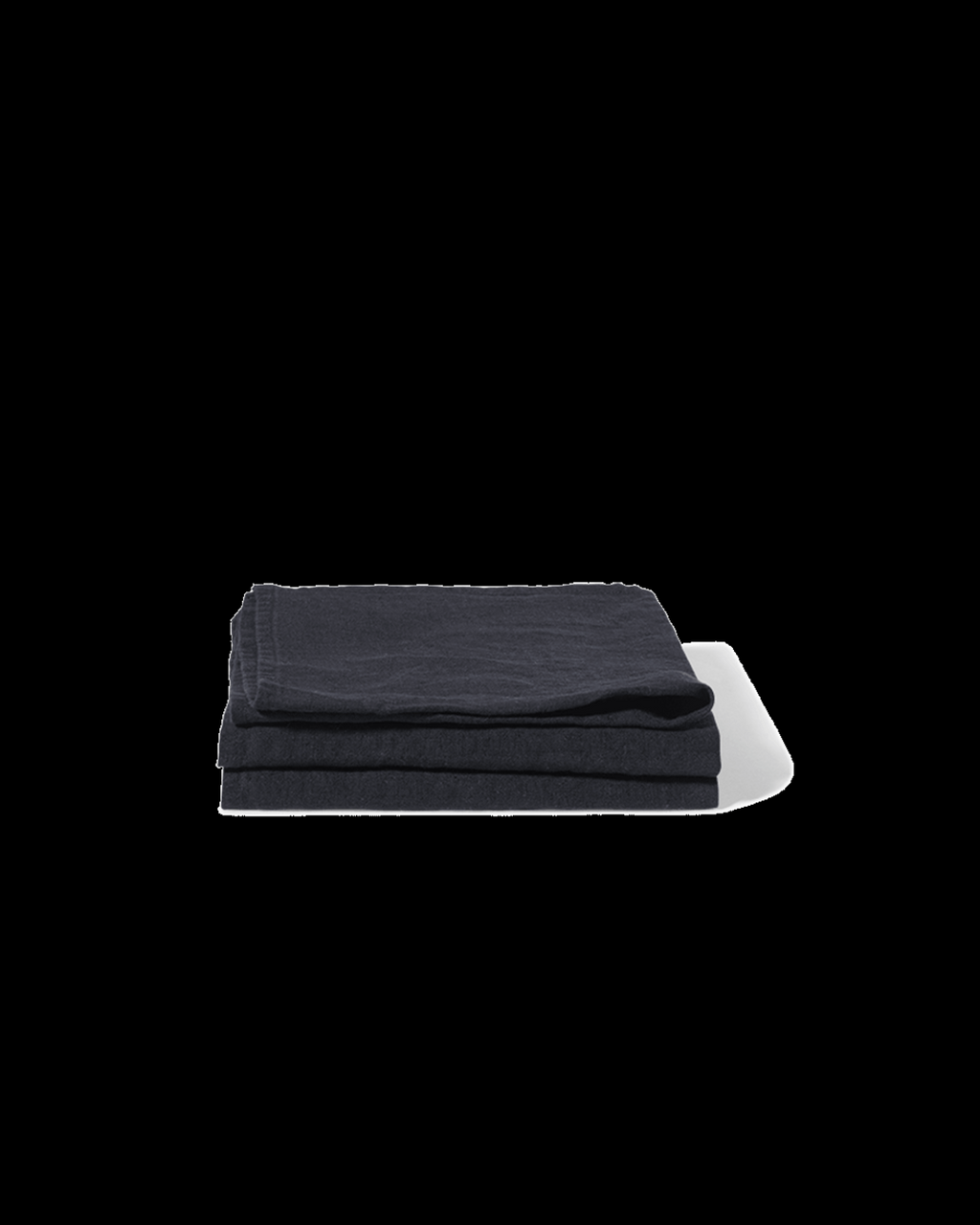 Merci - Washed linen napkin - Ink Blue