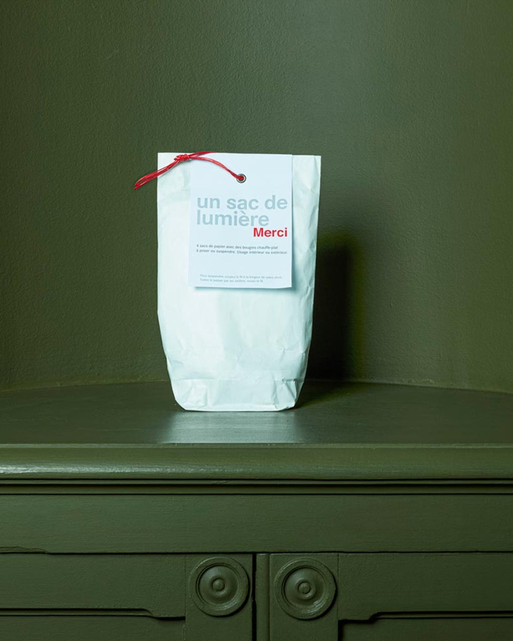 Merci - Bag of light - White & Silver
